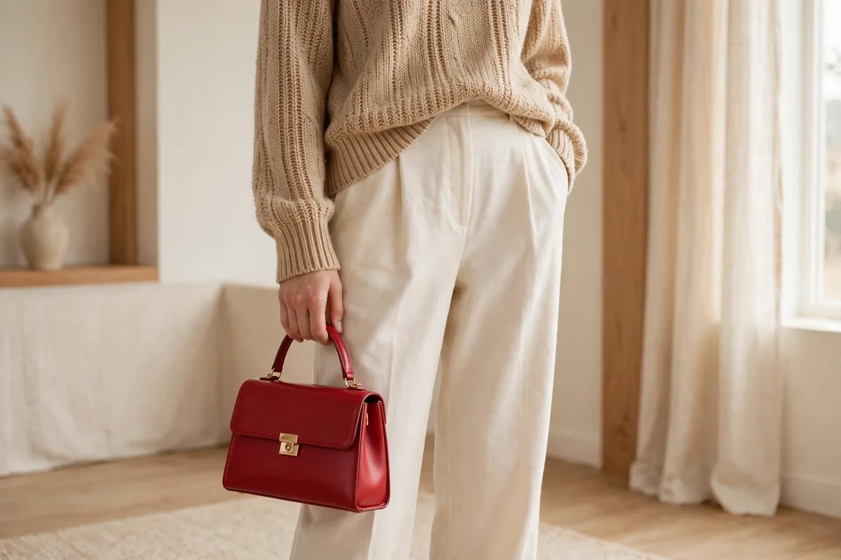 Cherry Red Accents: 12 Ways to Wear the Color Without Overdoing It